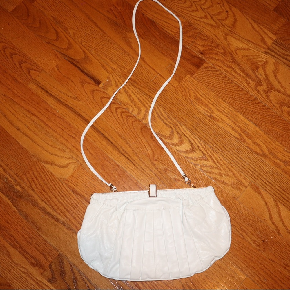 Vintage genuine leather Isabel clutch handbag made in USA